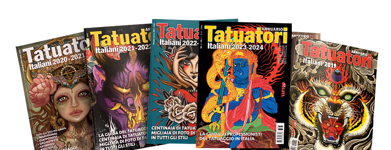 Cover Annuari Tatuatori Italiani